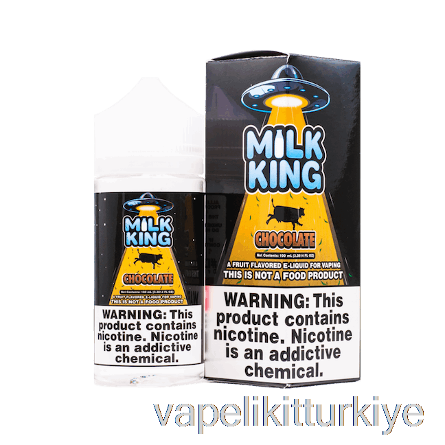 Vape Elektronik Sigara çikolata - Süt Kralı - 100ml 6mg